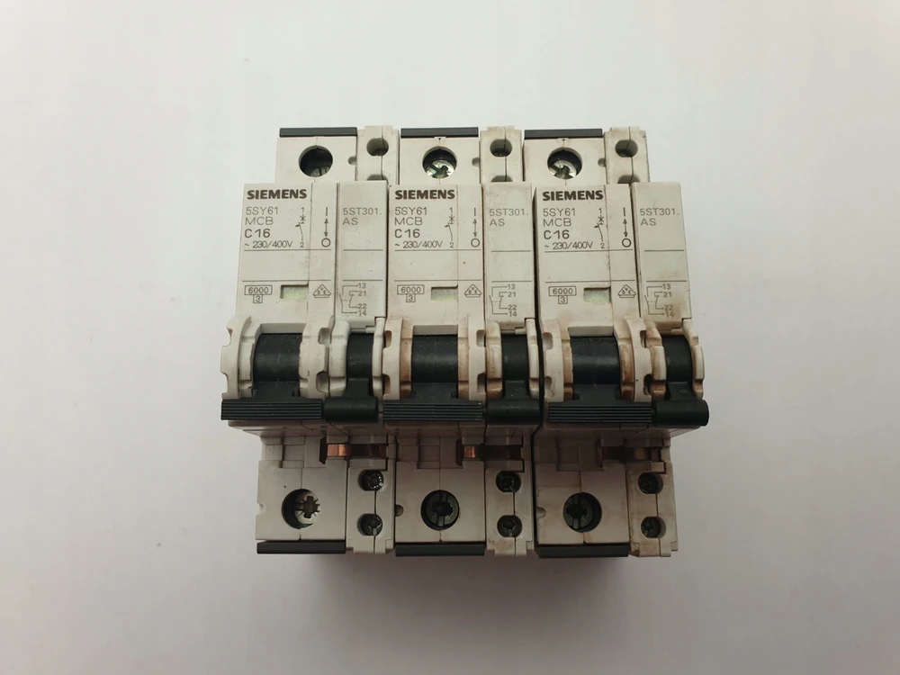 Siemens automatinis jungiklis 1P C 16A 6kA AC SENTRON 5SY6116-7