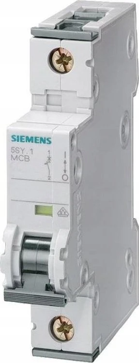 Siemens 5SY6102-7 automatinis jungiklis 1P C 2A 230V 6kA SENTRON 5SY6102-7