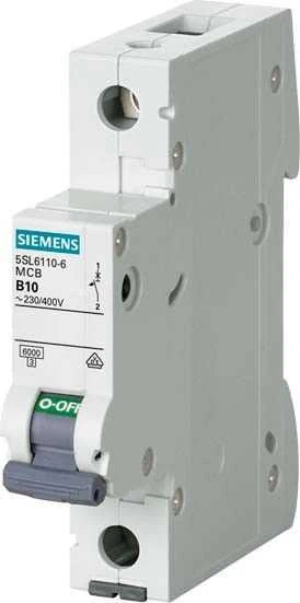 Siemens Automatinis jungiklis 1P C 3A 6kA AC (5SL6103-7)