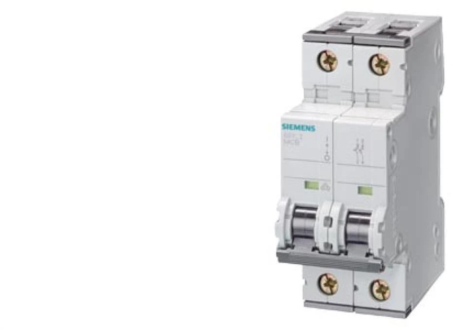 Siemens 5SY6204-7 Grandinės pertraukiklis 2P C 4A 6kA AC 5SY6204-7