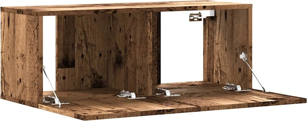 TV staliukas Sieninė TV spintelė, medienos, 80x30x30cm, apdirbta mediena