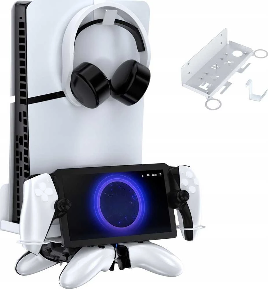 JYS Sieninis laikiklis ant sienos, pakaba PlayStation 5 PS5 Slim + PS Portal JYS-P5213 (SB9403)