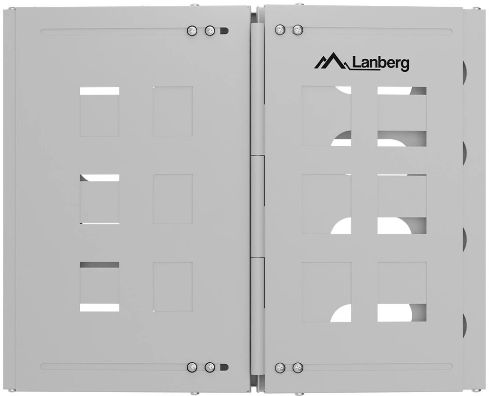 Lanberg sieninis stovas 19" 8U 497X400/240 rutulinis