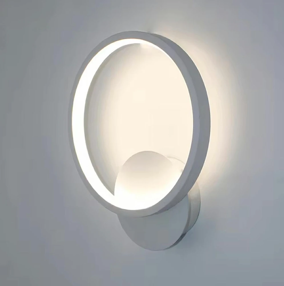 ATL LED sieninis šviestuvas ZD132A, 12W, baltas