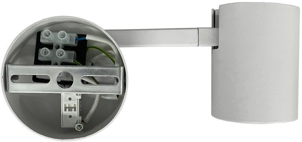 Sieninis šviestuvas Kinkiet Light Prestige Spot Snow Baltas na Wysięgniku LP-731N/1WL