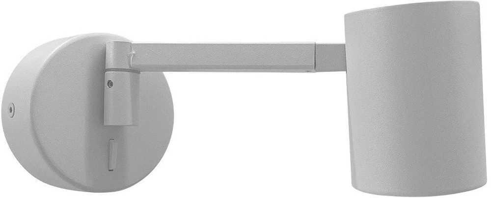 Sieninis šviestuvas Kinkiet Light Prestige Spot Snow Baltas na Wysięgniku LP-731N/1WL
