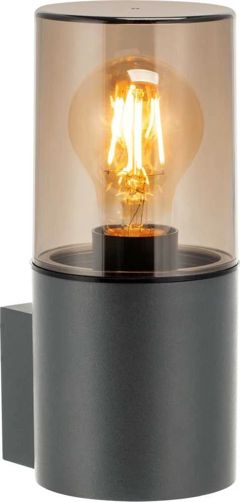 Sieninis šviestuvas Orno SALVIA sodo šviestuvas, E27, maks. 15 W, IP54, pilkas