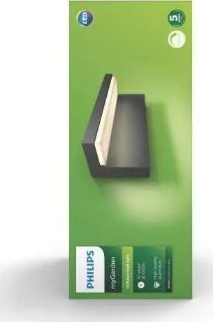 SIENINIS ŠVIESTUVAS BUSTAN 915005378301 LED 9W | Philips