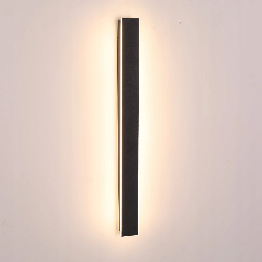 Sieninis šviestuvas LVT LVT Lara 1565 lauko sieninis šviestuvas sieninis šviestuvas 1x30W LED 4000K juodas