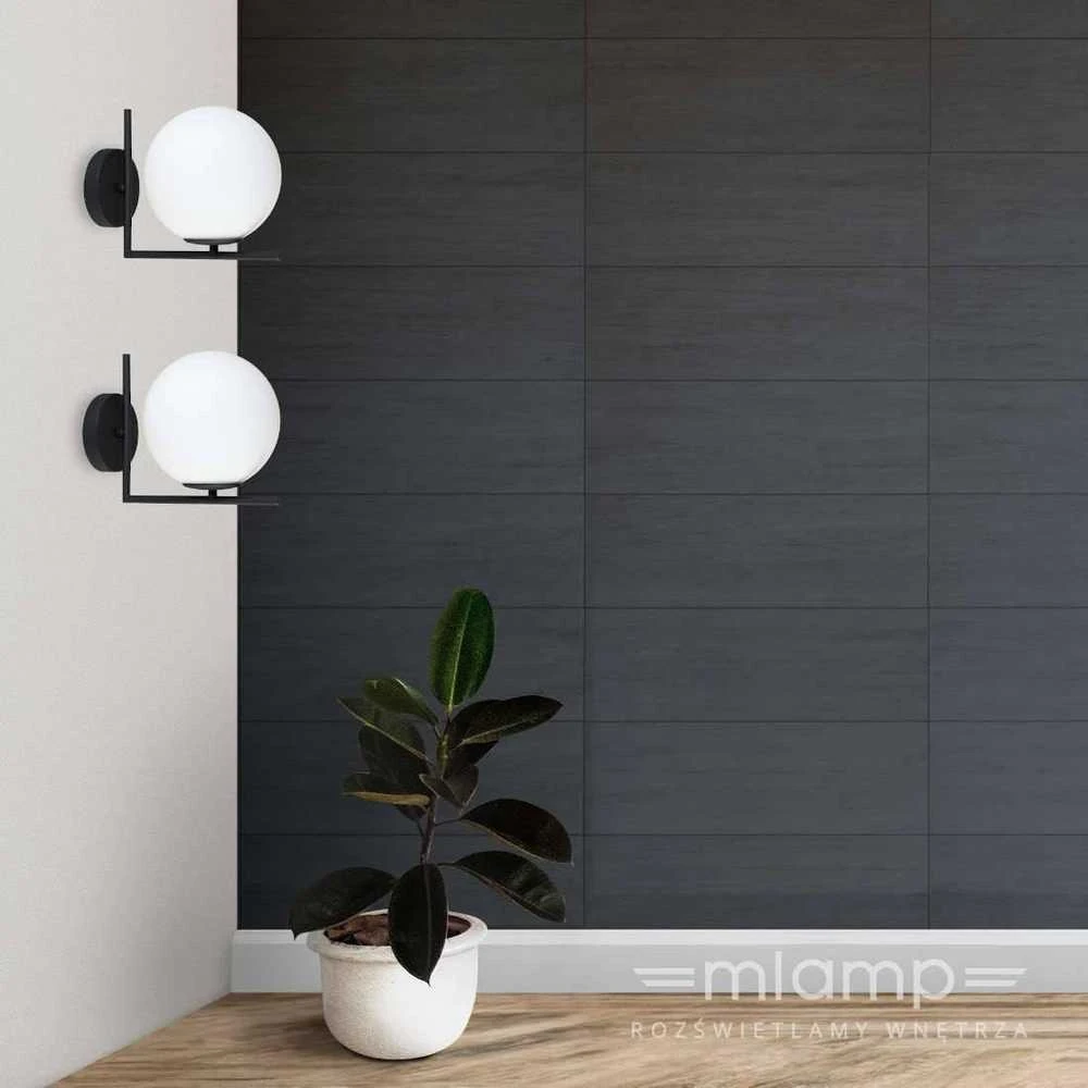 Mdeco Italux Sieninis šviestuvas Mondo MBE0054/1 BL