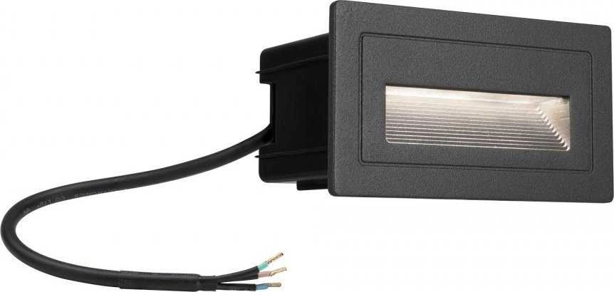 Sieninis šviestuvas Paulmann Sieninės lempos fasado šviestuvas 230V OWŚ Ilgas 4W IP44 3000K 103x62 mm Aliuminis