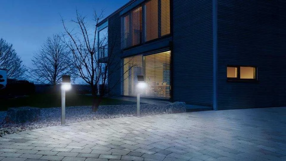 Steinel saulės energija varomas LED sieninis šviestuvas 1,2 W XSolar GL-S su jutikliu, antracito spalvos