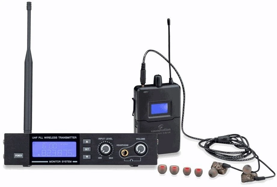 Sierra Soundsation WF-U199 INEAR - monitory Įstatomos į ausis (In-ear tipo) ausinės UHF (STNMICWFU199INEAR)