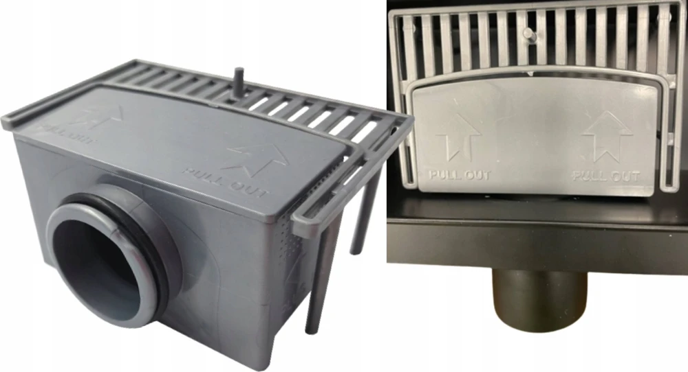 Sifonas Alkotest S.ODPŁ.L LINIJAUS DRAINAGE SIPHON SLEEK FI 40 // LINIJAUS DRAINAGE SIPHON,SLEEK