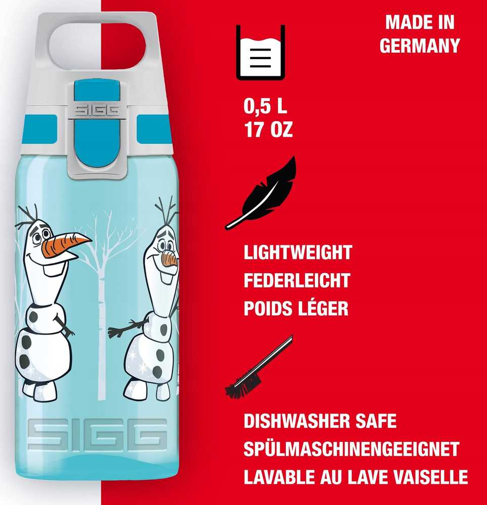 Vaikiška gertuvė Sigg Viva One Olaf II šviesiai mėlyna, 0,5 l