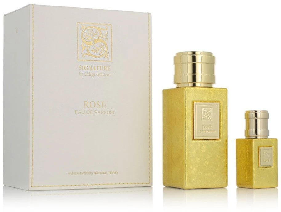 Signature Sillage D'Orient Rose rinkinys unisex (EDP, 100 ml + EDP, 15 ml)