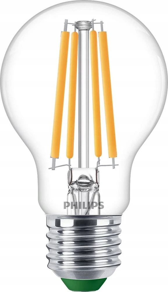 Signify LED lemputė PHILIPS ULTRA EFFICIENT, E27, A60, 4W (=60W), 2700K, 840lm, 210l/W, CL UE SRT4