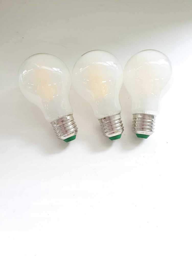 Signify „Philips Classic LED-A-Label“ lempa 60 W E27 matinė šilta lemputė, 3 vnt. pakuotėje