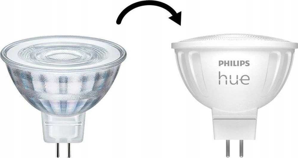 Philips Hue WA 12V MR16, 2vnt pakuotė | GU5.3 | 5,1 W | Šiltas iki šaltas baltas lengvas