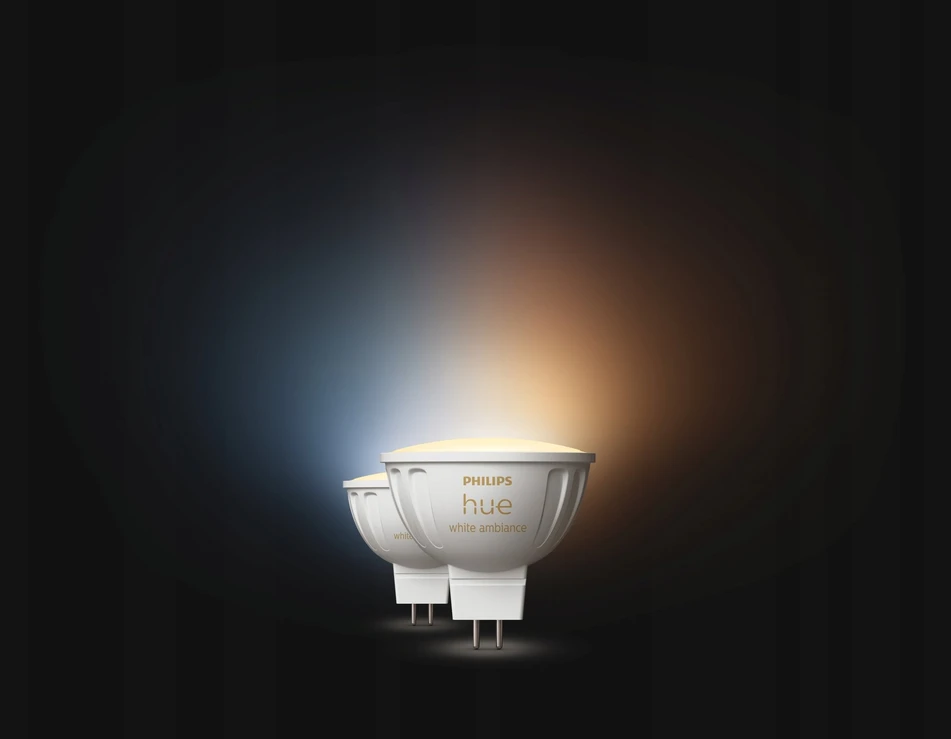 Philips Hue WA 12V MR16, 2vnt pakuotė | GU5.3 | 5,1 W | Šiltas iki šaltas baltas lengvas
