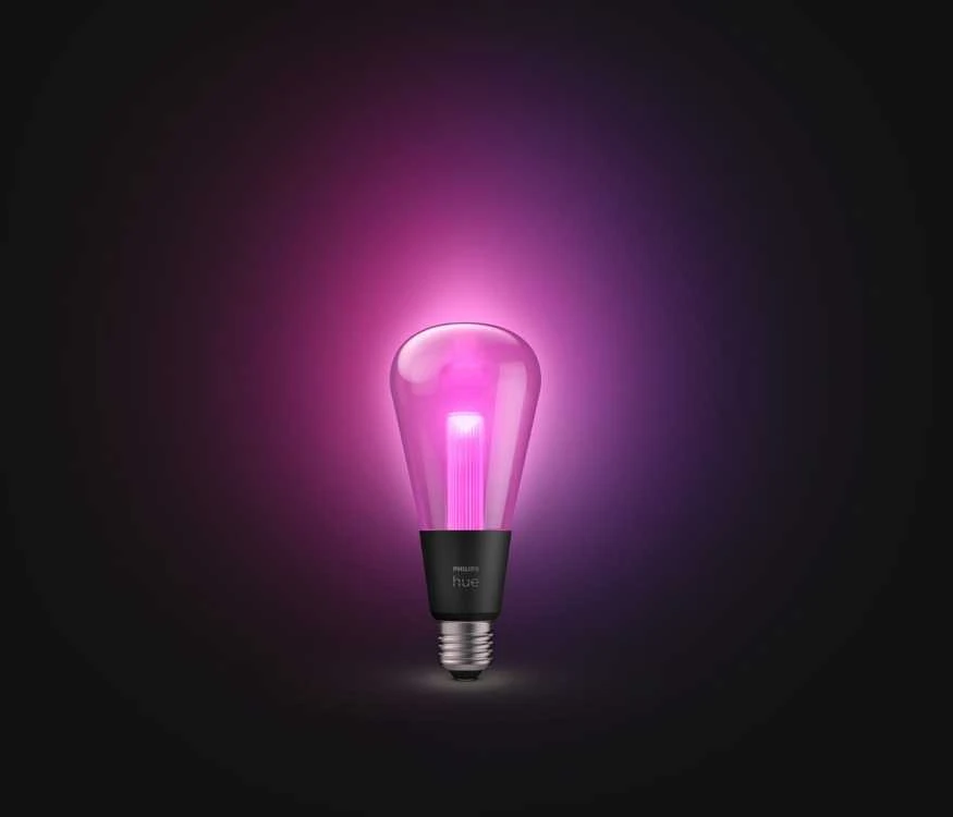 Philips Hue Baltas ir spalvota Ambiance Smart lemputė E27 ST72