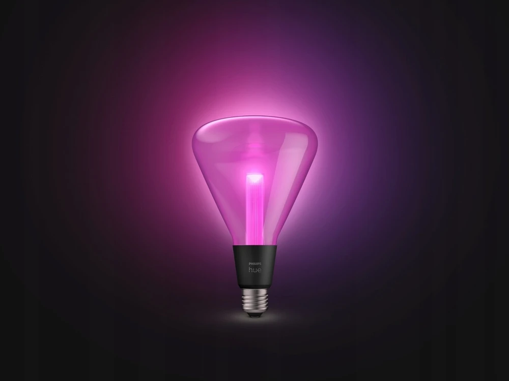 „Philips Hue WCA Lightguide Triangle“ | E27 | 6,8 W | Baltas ir spalvota šviesa