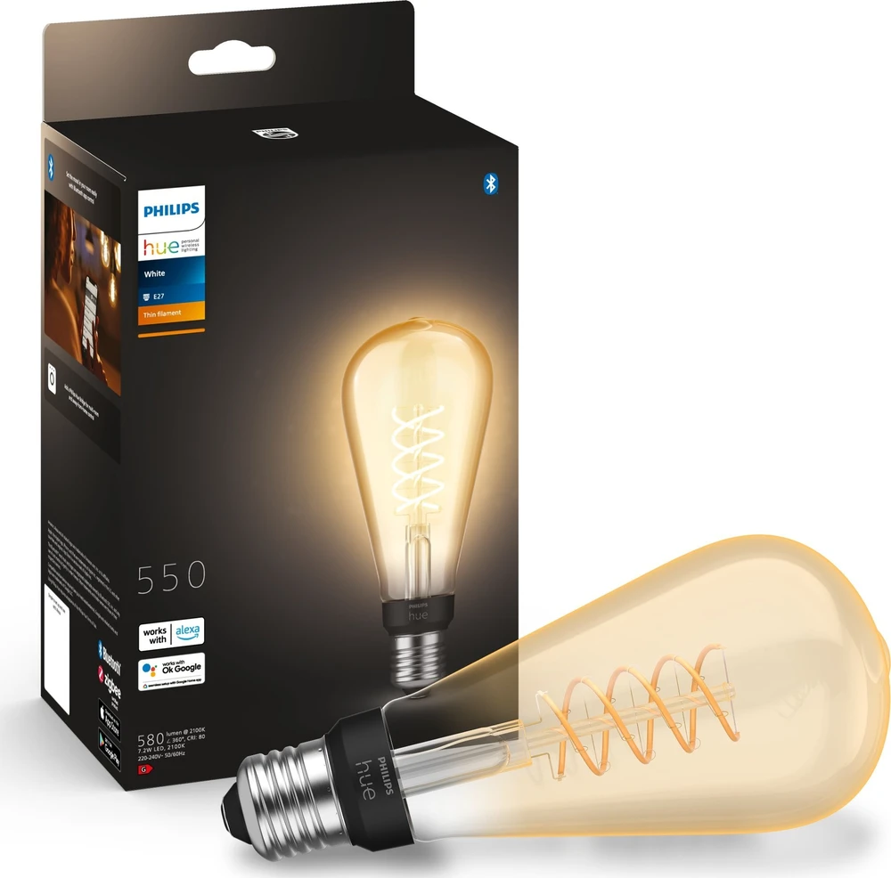 Philips Hue E27 W 7.2W Filament ST72