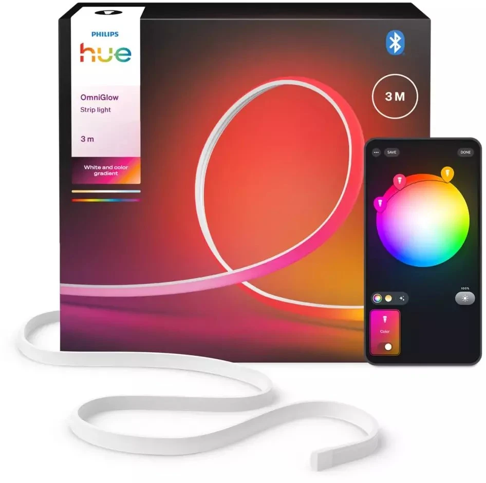 „Taśma LED Signify Philips Hue Omni Glow Gradient CSP“ šviesos juostelė, 10 m, EU