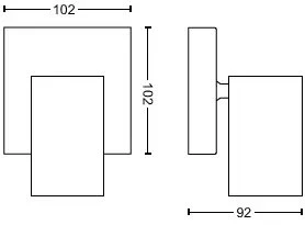 „Signify Philips Kosipo“ taškinis šviestuvas, 1 flg., be LM, 1x5,5W, juodas