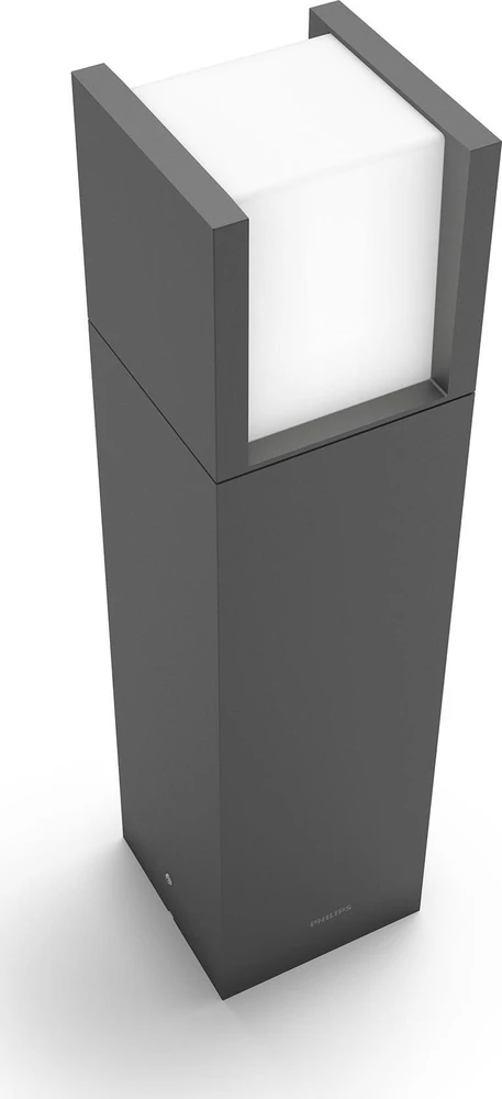 Signify Philips Outdoor A-Label Apšvietimo stulpas UE 3.8W 27K antracitas