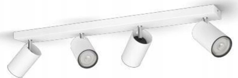 „Signify Philips myLiving Spot Kosipo“ 4 flg. 4x55W balta be LM
