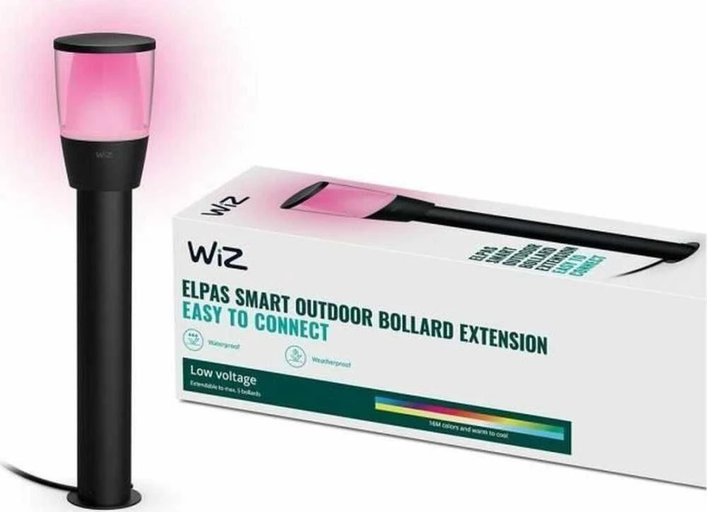 Signify WiZ Elpas Lizdas rozszerzone. B Tunable Baltas&Color 300lm juoda-