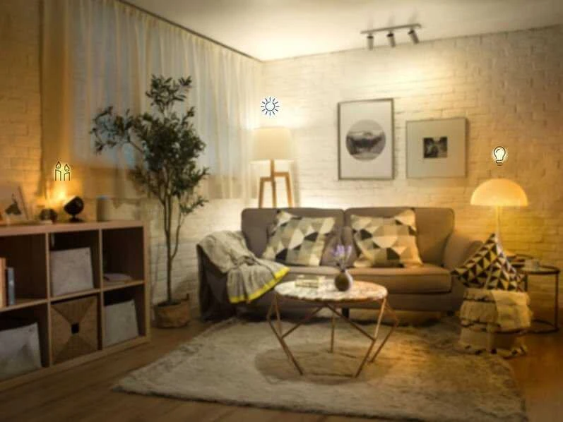 Signify WiZ - C35 Amber Candle E14 Tunable Filament - Smart Home