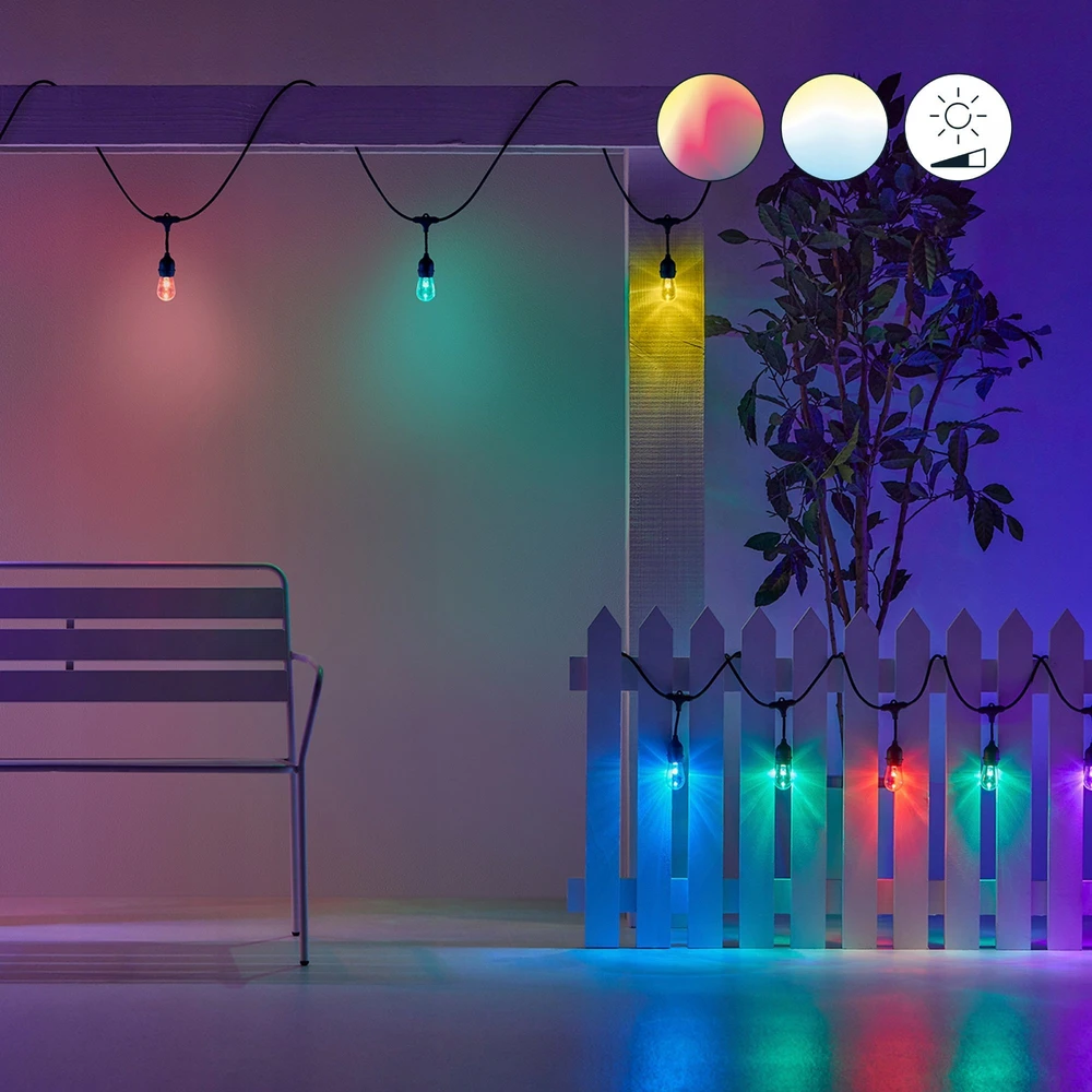 Signify/Philips WiZ – lauko šviesos styginiai EU Type C