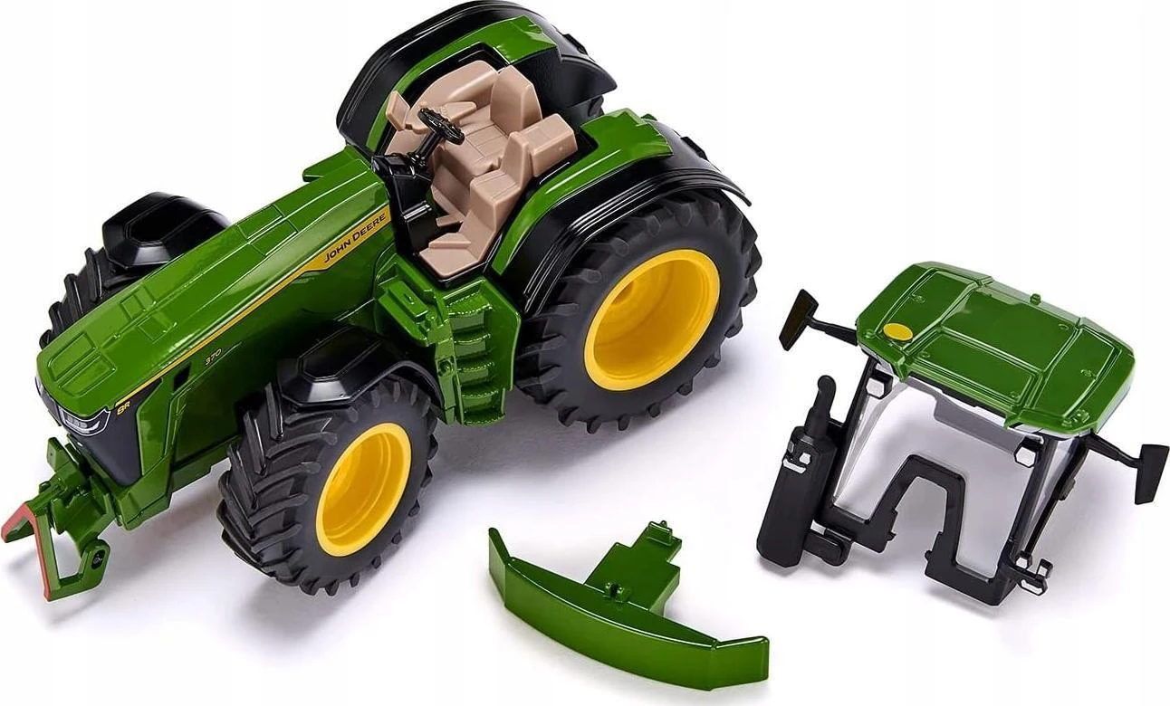 Žaislinis traktorius John Deere 8R 370 Siku
