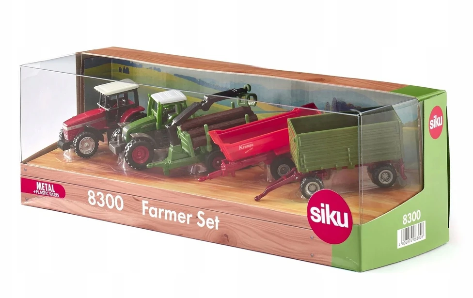 SIKU FARMER Rinkinys žemės ūkio technika S8300