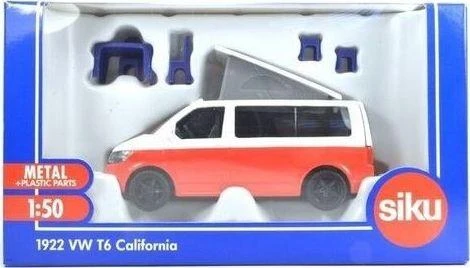 Žaislinis VW T6 California automobilis su judančiu stogu Siku Super
