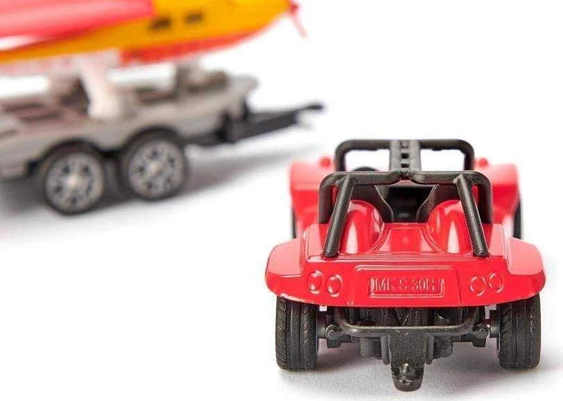 Siku SIKU 1696 Rinkinys transporto priemonės Automobilis su sportinis lėktuvas