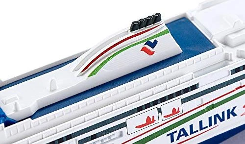 Siku SIKU 1728, Tallink Megastar keltas, 1: 1000, metalas / plastikas, baltas / mėlynas / žalias, universalus