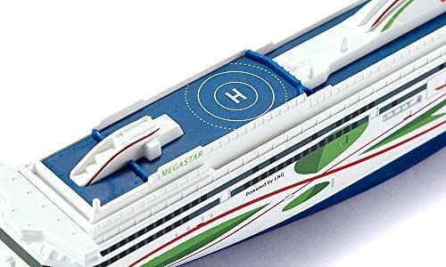 Siku SIKU 1728, Tallink Megastar keltas, 1: 1000, metalas / plastikas, baltas / mėlynas / žalias, universalus