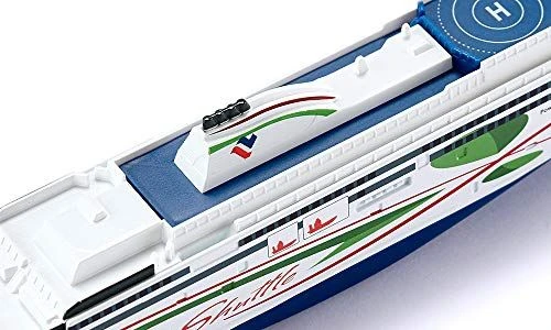 Siku SIKU 1728, Tallink Megastar keltas, 1: 1000, metalas / plastikas, baltas / mėlynas / žalias, universalus