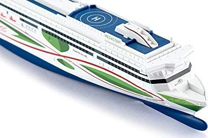 Siku SIKU 1728, Tallink Megastar keltas, 1: 1000, metalas / plastikas, baltas / mėlynas / žalias, universalus