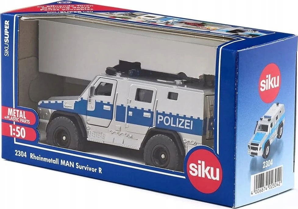 Žaislinis Rheinmetall MAN Survivor R automobilis Siku Super