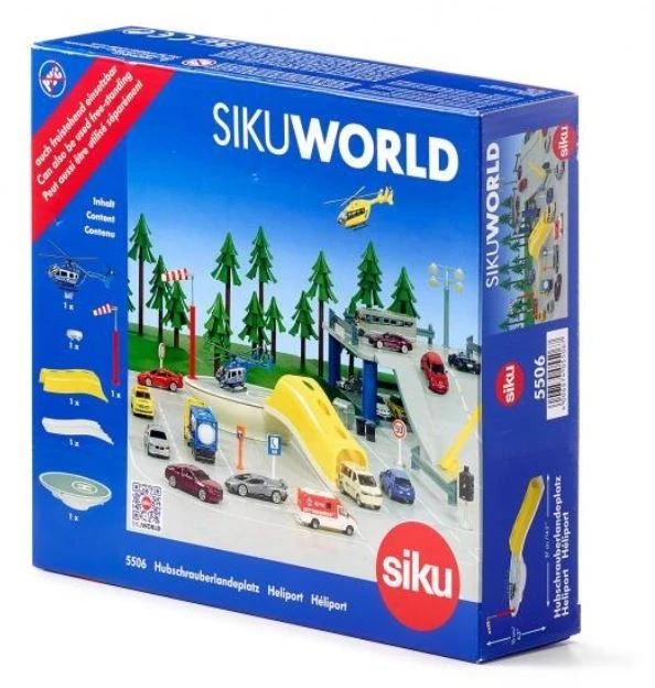 Siku Siku World – Landeplatz malūnsparnis (5506)