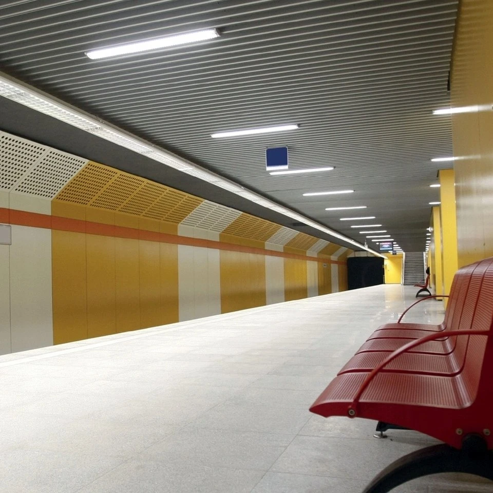 Lubinis šviestuvas Spectrum Šviestuvas LED TUBE HERME G13 2X60 250V IP65