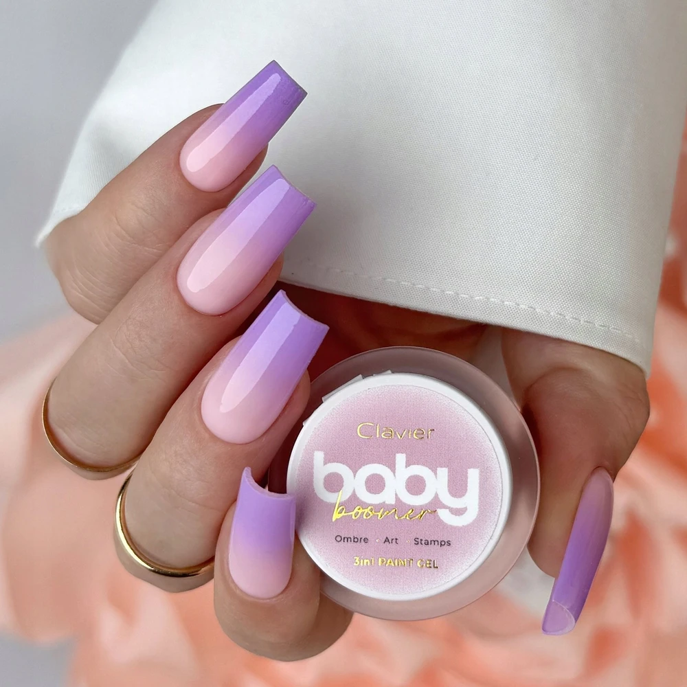 Silcare Clavier Nailsology Baby Boomer 3in1 gelis P08 Lavendelle 3g