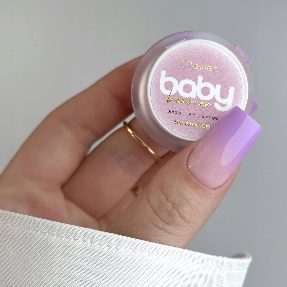 Silcare Clavier Nailsology Baby Boomer 3in1 gelis P08 Lavendelle 3g