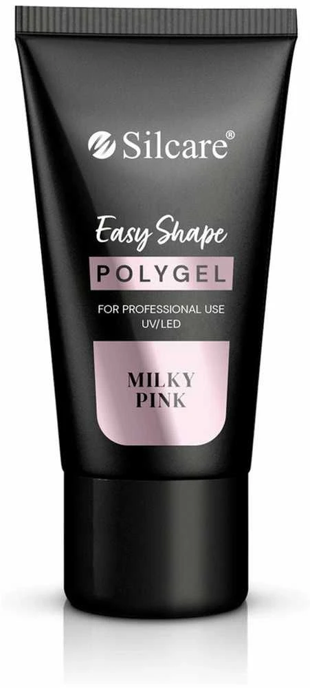 Silcare Easy Shape Polygel Milky Rožinė, 30 g