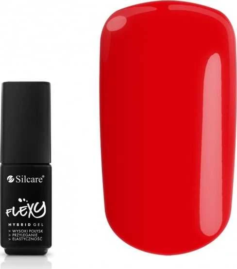 Silcare Flexy Hybrid Gel Czerwień 06, 4,5 g