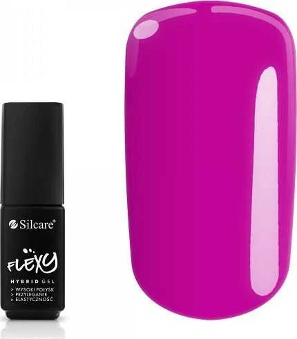 Silcare Flexy Hybrid Gel nagų lakas, 4.5 g, Spalvos numeris: 128